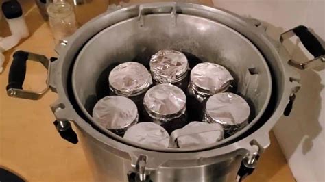 Cover the lids with aluminum foil before placing the jars in the pressure cooker. . How to sterilize grain spawn with pressure cooker